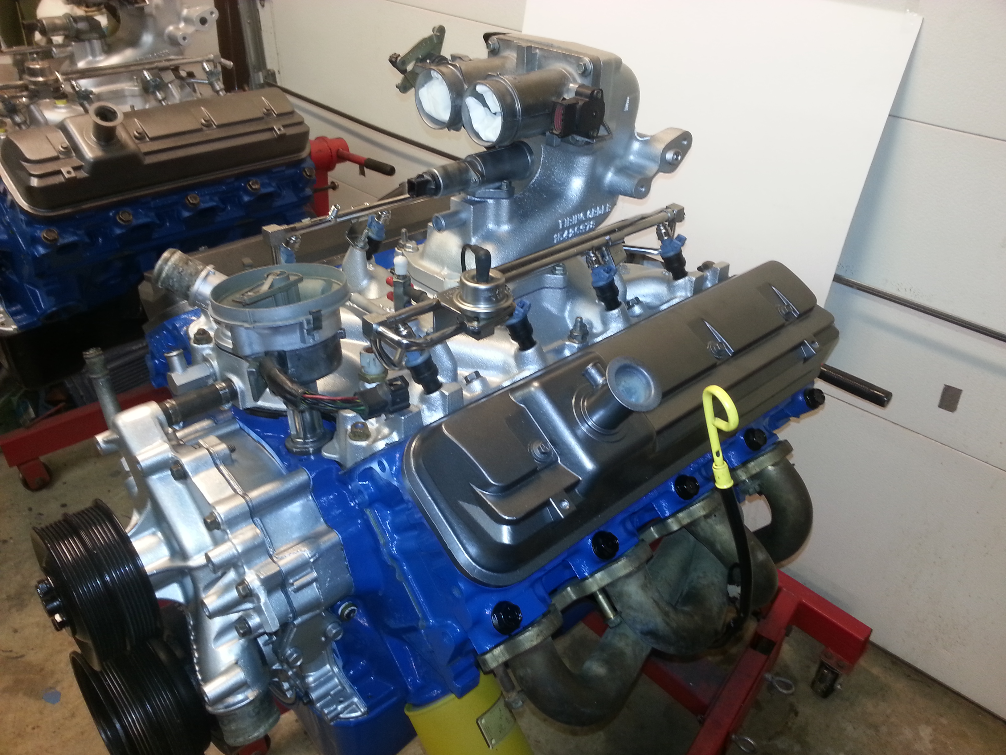 Ford big block parts sales and tech worldwide  Edelbrock victor bbf 460  intake ported to scj port size up for sale on